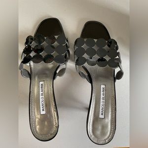 Manolo Blahnik Slides